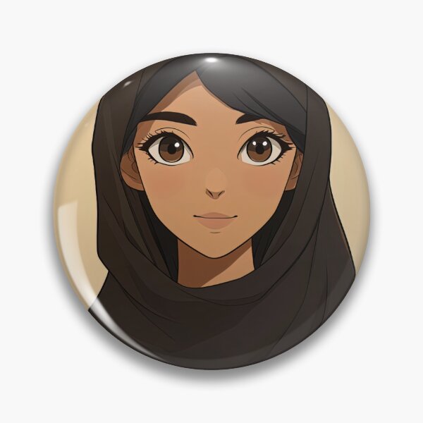 Item preview, Yemeni woman | Anime style designed and sold by ComicsFactory.