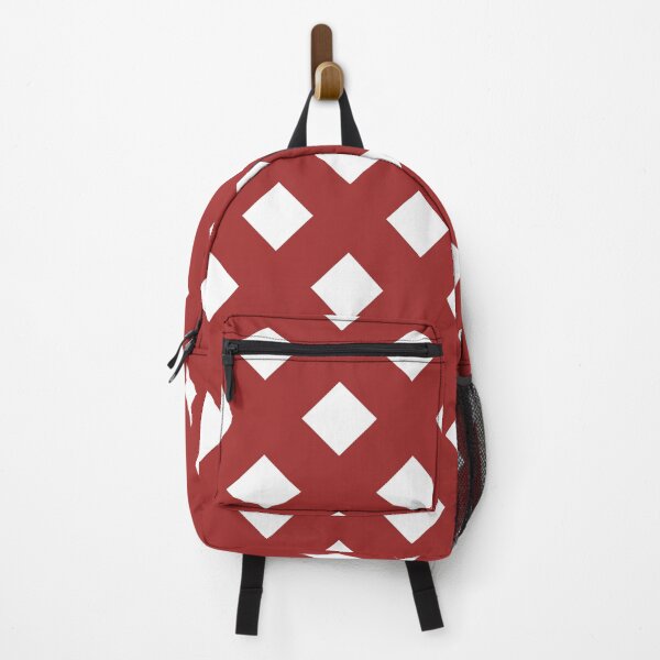 Item preview, Checkered Lattice Pattern In red designed and sold by studioart.