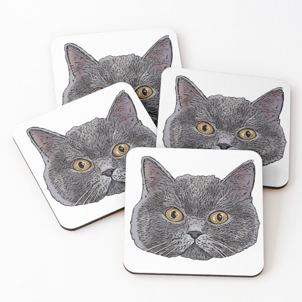 Artikelvorschau, Britische Kurzhaarkatze entworfen und verkauft von Artbychb.
