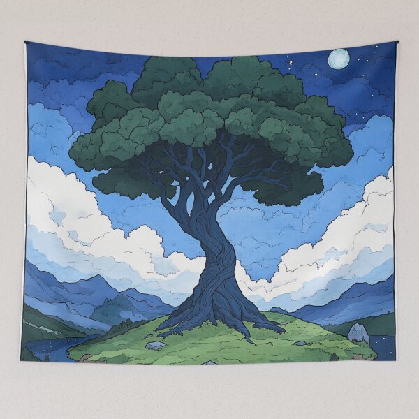 Item preview, Yggdrasil, Norse mythology | Anime style designed and sold by ComicsFactory.