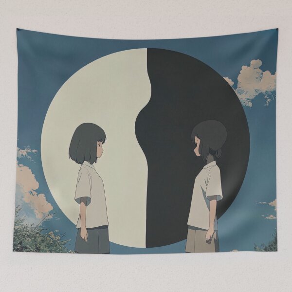 Item preview, Yin Yang | Anime style designed and sold by ComicsFactory.