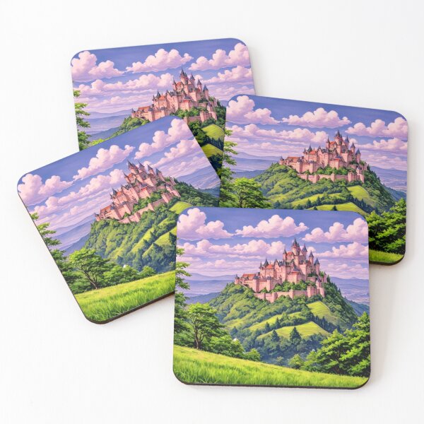 Item preview, Serene Castle Landscape: Nature Meets Architecture designed and sold by rajasekhark.