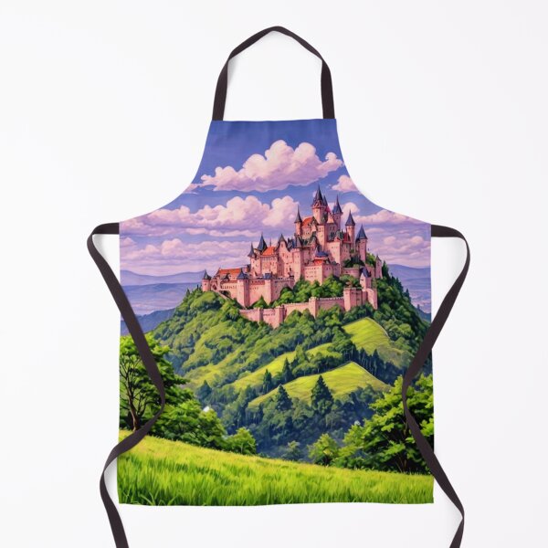 Item preview, Serene Castle Landscape: Nature Meets Architecture designed and sold by rajasekhark.