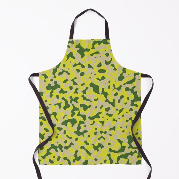 Item preview, Mustard Yellow Camouflage in Olive Green and Beige designed and sold by ModdiesColors.