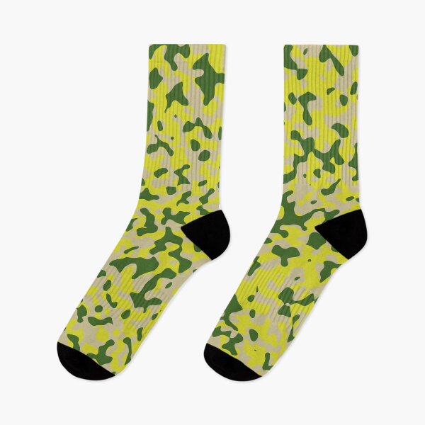 Item preview, Mustard Yellow Camouflage in Olive Green and Beige designed and sold by ModdiesColors.