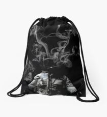 Broken Heart Drawstring Bag