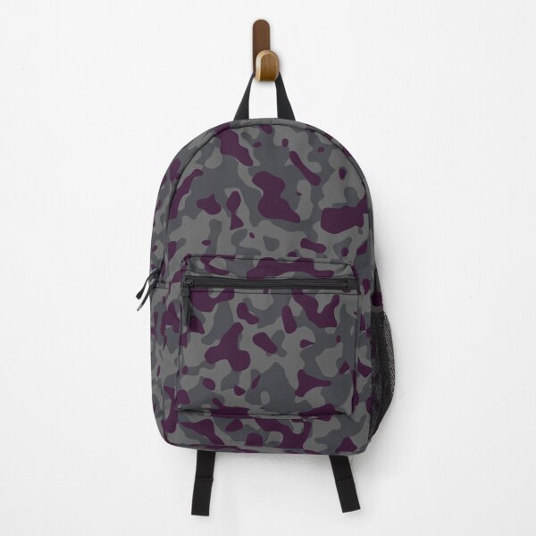 Item preview, Deep Purple Camouflage in Charcoal Gray and Gray designed and sold by ModdiesColors.