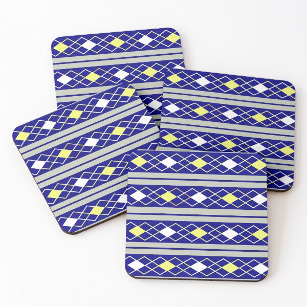 Item preview, Blue Diamond Stripes Pattern designed and sold by studioart.