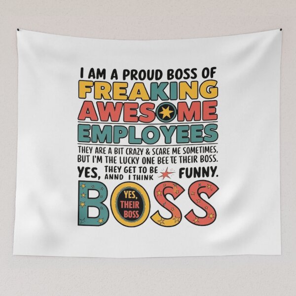Item preview, Funny Proud Boss Employee Appreciation Office Men Funny Boss designed and sold by SztylishDesigns.