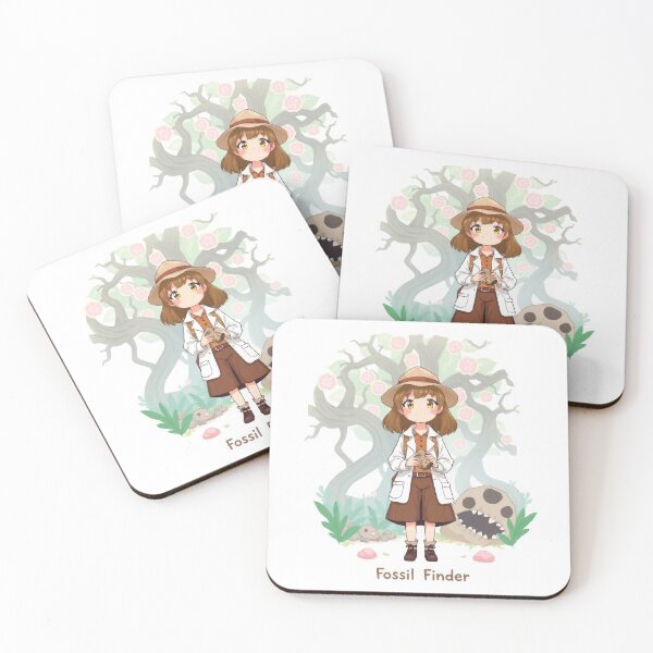 Item preview, Fossil Finder: Cute Anime Paleontologist Girl designed and sold by duke818.