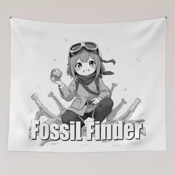 Item preview, Fossil Finder: Cute Anime Paleontologist Girl designed and sold by duke818.