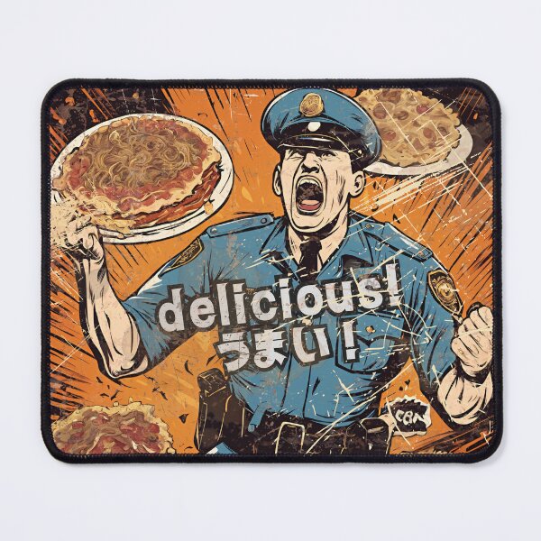 Item preview, Okonomiyaki is good! Police officer version designed and sold by siamnekochan.