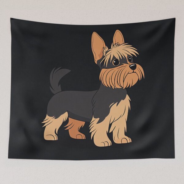 Item preview, Yorkshire Terrier | Anime style designed and sold by ComicsFactory.