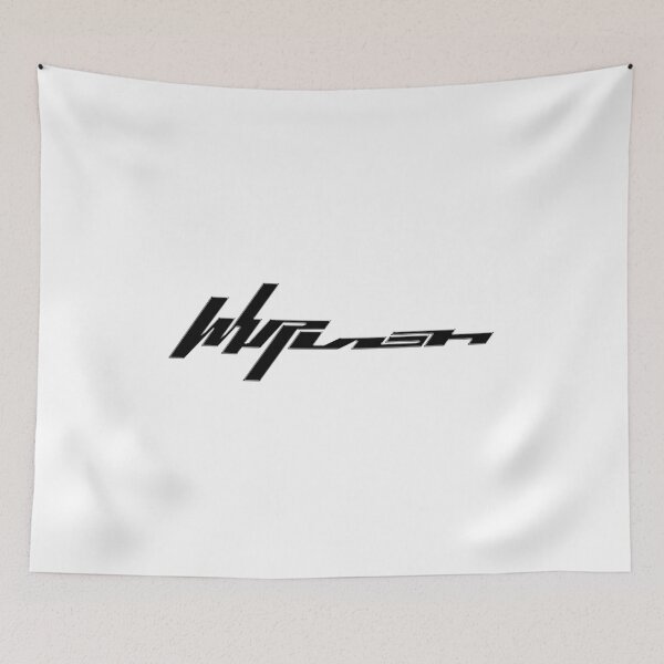 Item preview, aespa - Whiplash Logo (3D Black) designed and sold by Positive | K4U.
