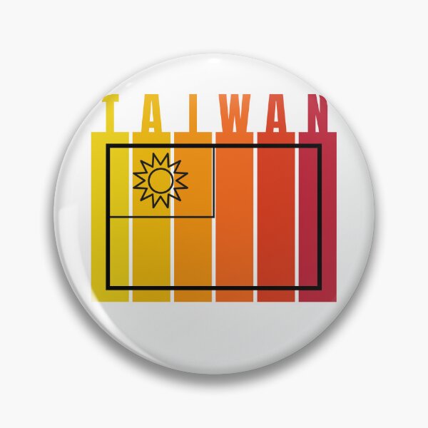 Item preview, TAIWAN Flag Yellow Red designed and sold by AsianWalking.