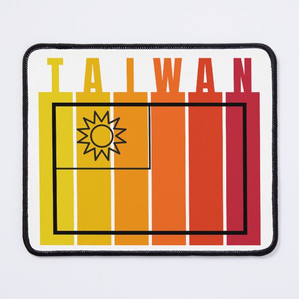 Item preview, TAIWAN Flag Yellow Red designed and sold by AsianWalking.