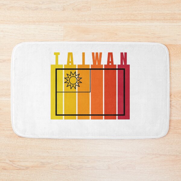 Item preview, TAIWAN Flag Yellow Red designed and sold by AsianWalking.