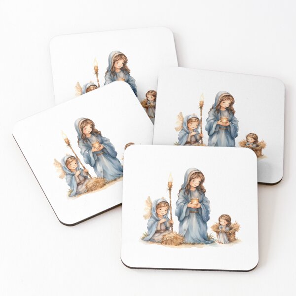 Item preview, christian christmas / Spiritual Art / Angels and Guardians / Angel watercolor/ chrismas angel designed and sold by Krasnovaovaova.