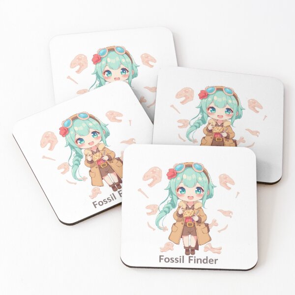 Item preview, Fossil Finder: Cute Anime Paleontologist Girl designed and sold by duke818.