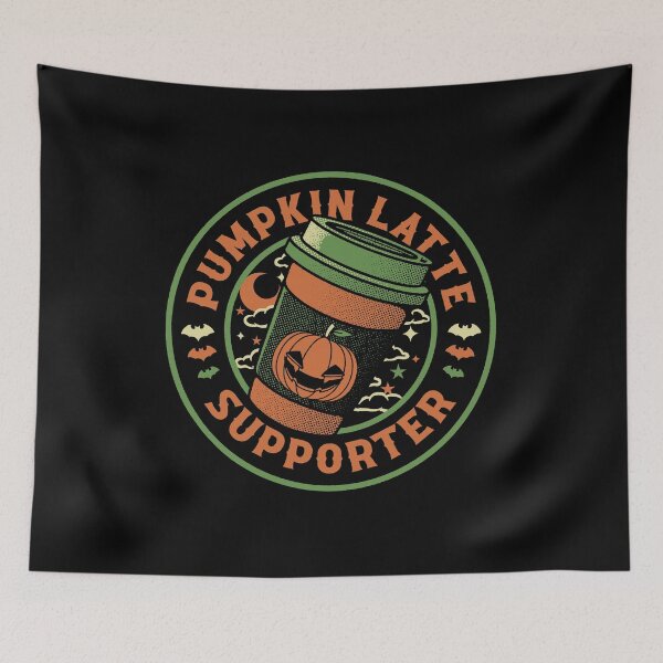 Item preview, Pumpkin Latte Supporter  by Tobe Fonseca designed and sold by Tobe Fonseca®.
