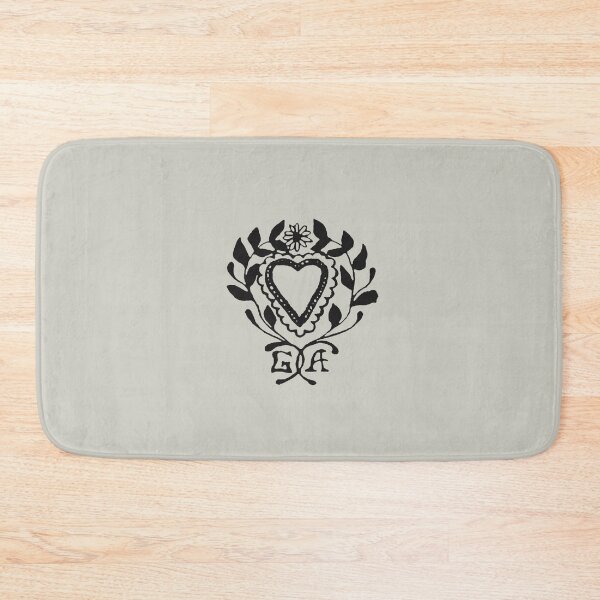 Item preview, GA Heart Lace Daisy Flower Emblem Laurel designed and sold by aestheticqueen.