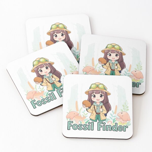 Item preview, Fossil Finder: Cute Anime Paleontologist Girl designed and sold by duke818.