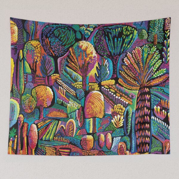 Item preview, Mecca Palms designed and sold by Charles Harker.