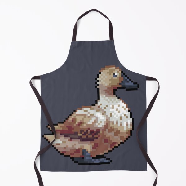 Item preview, pixel harlequin duck designed and sold by Shalmons.