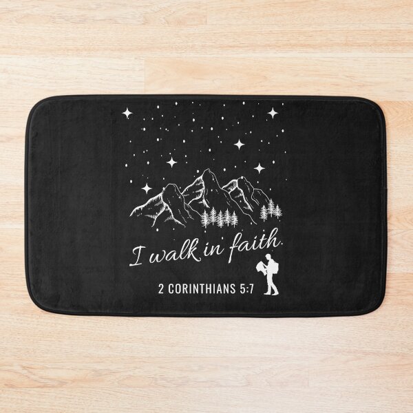 Item preview, I walk in Faith nature tourism hike  designed and sold by Illustrated Faith.
