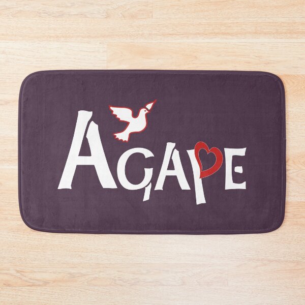 Item preview, Agape In White With Heart and Dove designed and sold by Finfell.