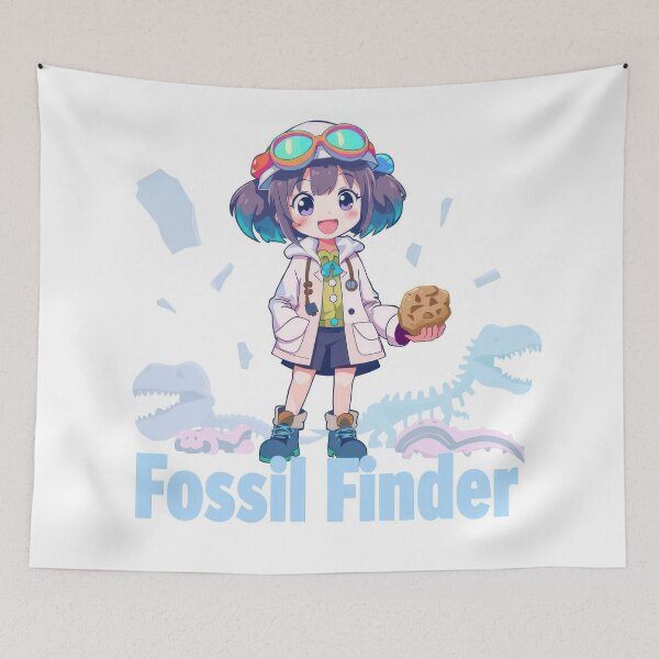 Item preview, Fossil Finder: Cute Anime Paleontologist Girl designed and sold by duke818.