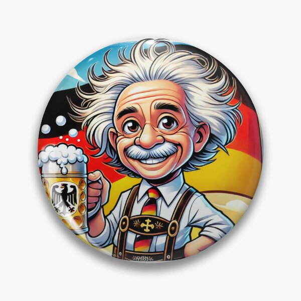 Item preview, German Einstein III designed and sold by Labcoat Legends.