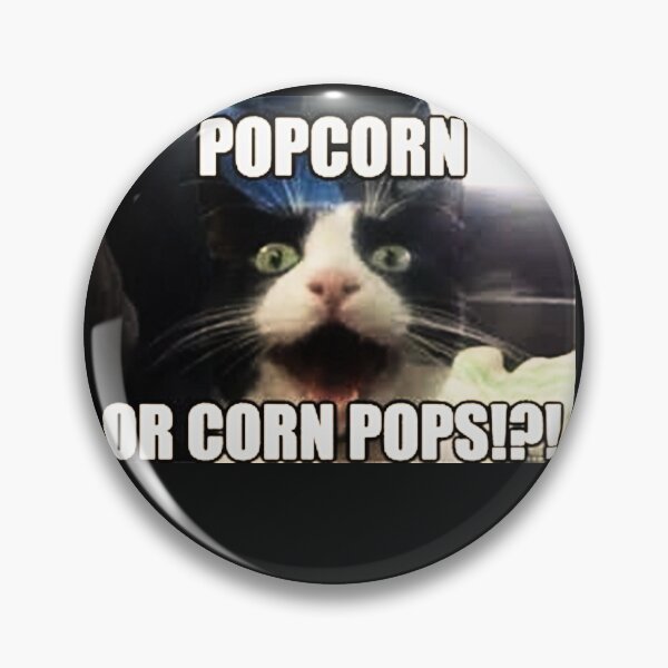 Item preview, Cats Popcorn - Popcorn Meme - Perfect for Movie Lovers and Snack Enthusiasts designed and sold by Earth Nature Creations.