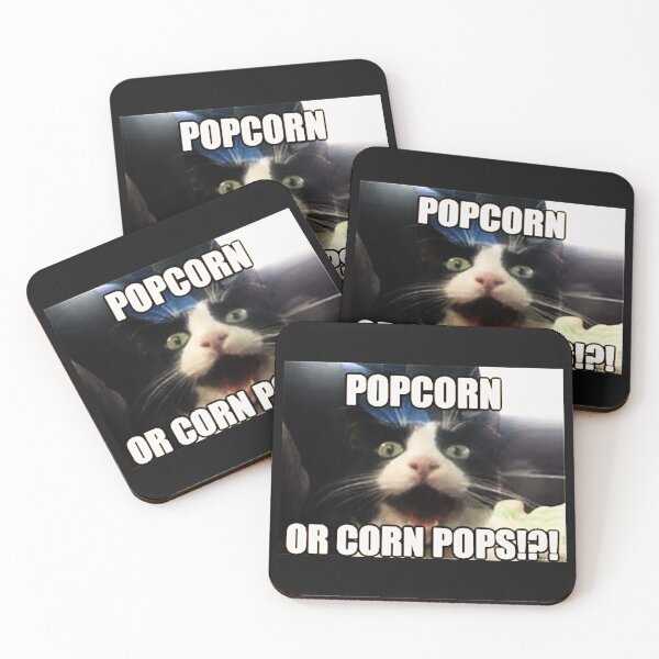 Artikelvorschau, Katzen-Popcorn – Popcorn-Meme – Perfekt für Filmliebhaber und Snack-Enthusiasten entworfen und verkauft von Earth Nature Creations.