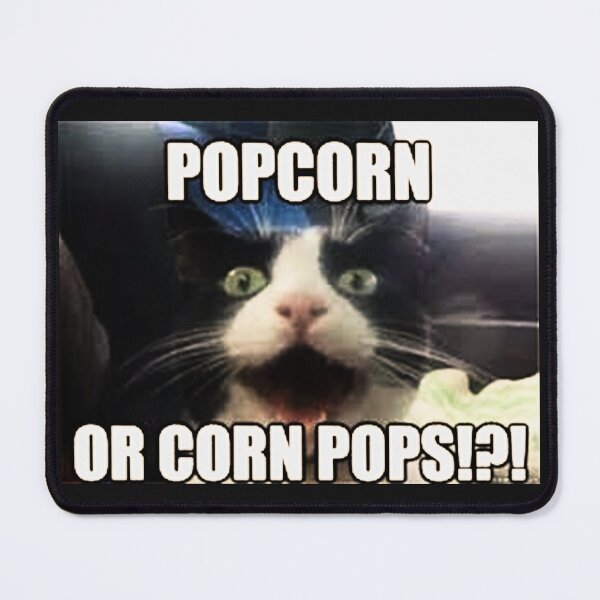 Item preview, Cats Popcorn - Popcorn Meme - Perfect for Movie Lovers and Snack Enthusiasts designed and sold by Earth Nature Creations.