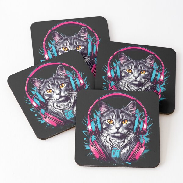 Item preview, cat headphone designed and sold by DahGrind.