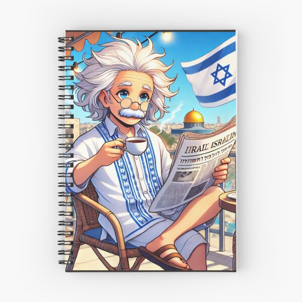 Item preview, Israeli Albert Einstein designed and sold by Labcoat Legends.