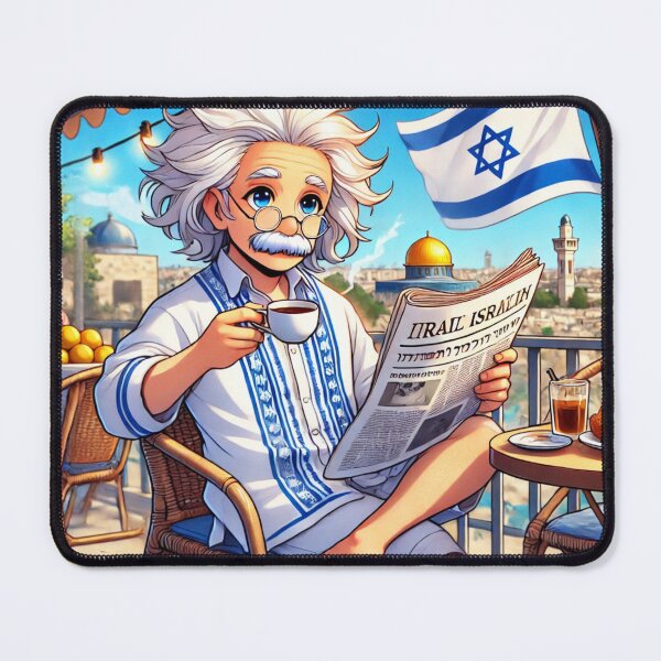 Item preview, Israeli Albert Einstein designed and sold by Labcoat Legends.