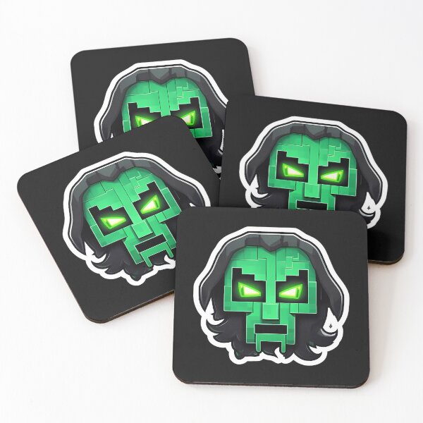 Item preview, Blocky Witch: Pixelated Halloween Print designed and sold by cabana.space.