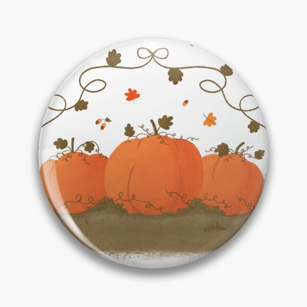 Item preview, Three Pumpkins & Leaves designed and sold by MaryArtPro.