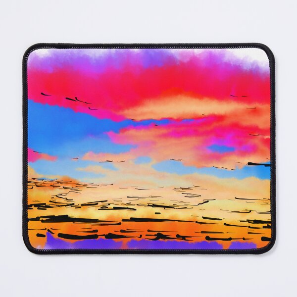 Item preview, Colorful Abstract Sunset designed and sold by KirtTisdale.