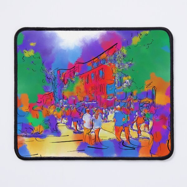 Item preview, Street Scenes In Soft Abstract designed and sold by KirtTisdale.