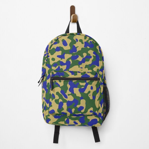 Item preview, Blue Camouflage in Khaki and Forest Green designed and sold by ModdiesColors.