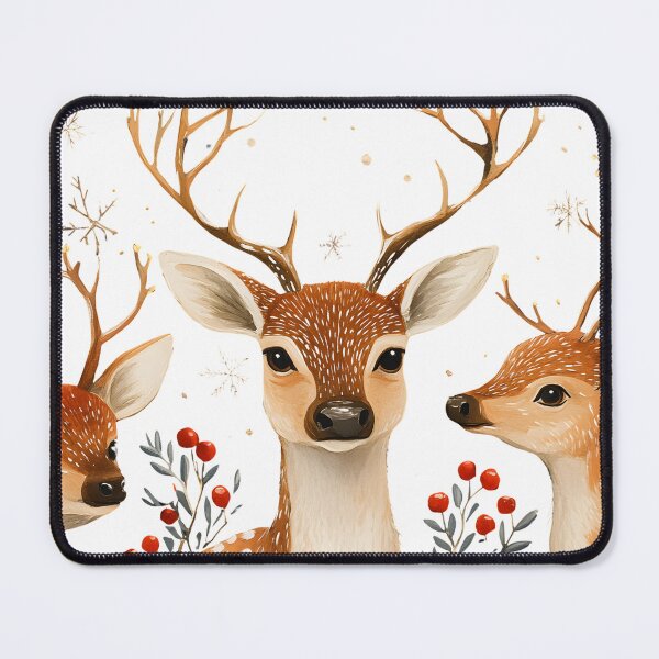 Item preview, Christmas Reindeer cute and calm designed and sold by GinnyGi.