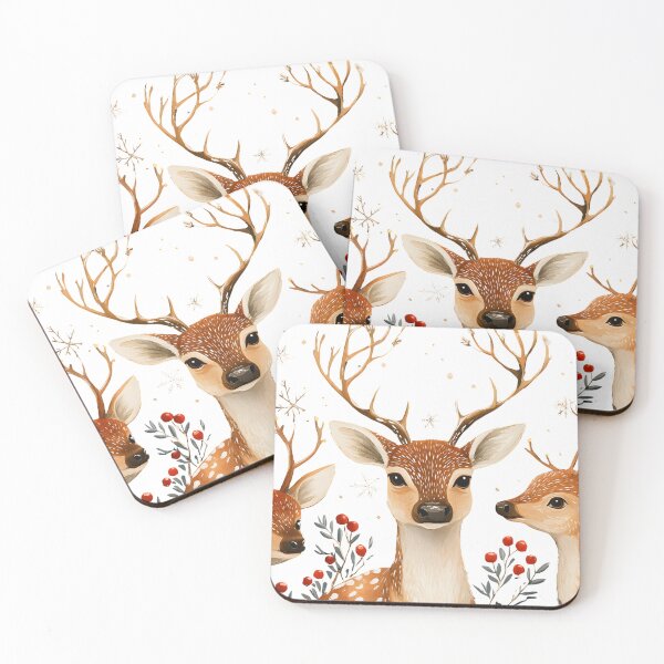 Item preview, Christmas Reindeer cute and calm designed and sold by GinnyGi.