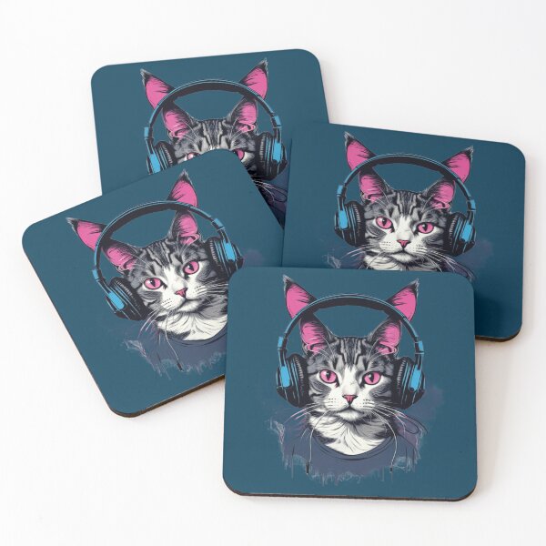 Item preview, cat headphone designed and sold by DahGrind.