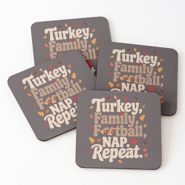 Item preview, Thanksgiving Routine: Turkey, Family, Football, Nap designed and sold by UpliftSoul.
