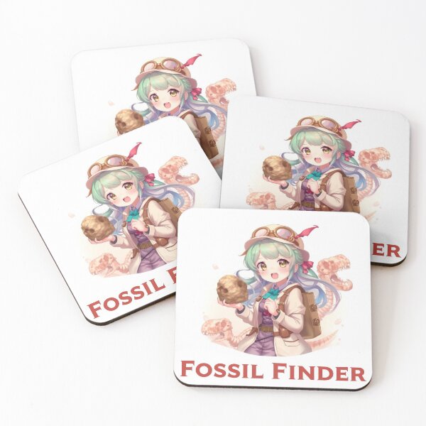Item preview, Fossil Finder: Cute Anime Paleontologist Girl designed and sold by duke818.