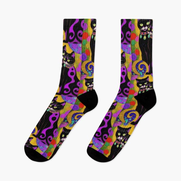 Item preview, Abstract Black Cats designed and sold by TheDarkWardrobe.