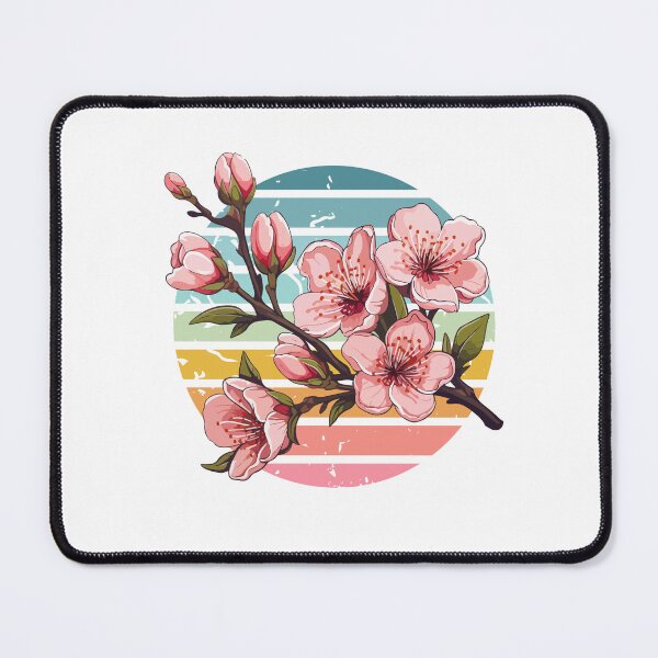 Item preview, Delaware State Flower Peach Blossom Classic T-shirt Sticker designed and sold by ThinkNature!.